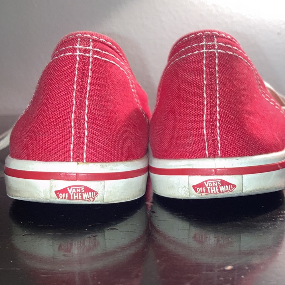 Red Vans ❤️❤️❤️ - Picture 5 of 5